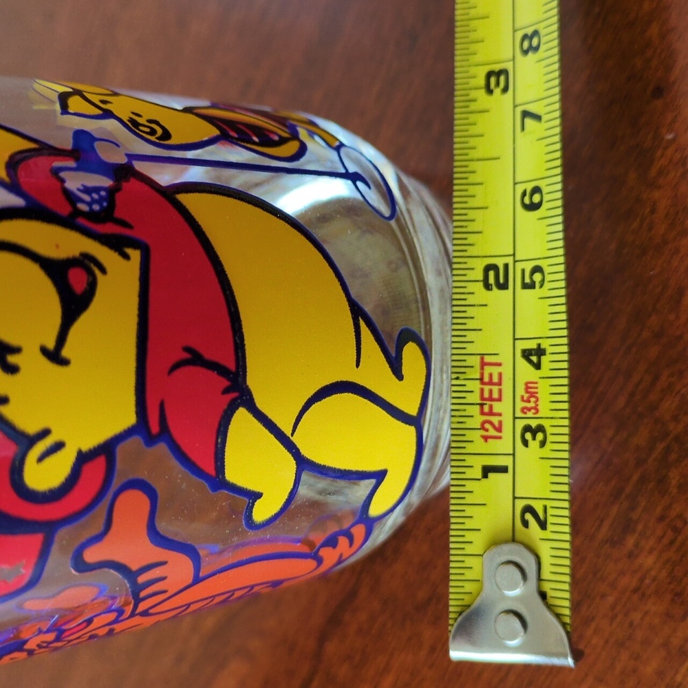 Vintage Winnie the Pooh for President glass Tigger Piglet Disney Sears - Picture 10 of 10